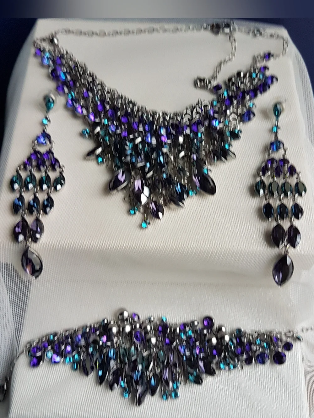 AUTHENTIC Swarovski Panache Statement Bracelet Vintage RARE - Picture 4 of 14